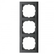 Рамка 3-ая M-Pure Антрацит