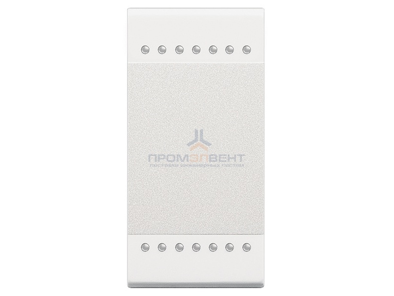 LL Клавиша на 2 функции 1 модуль, цвет белый