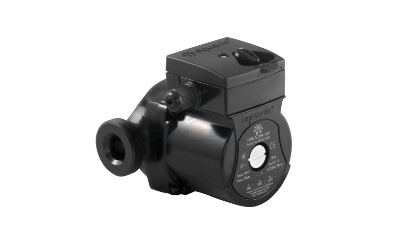 Насос циркуляционный Aquario AC 254-130 - 0,06 кВт (однофазный, Ду25, Hmax 4 м, Qmax 2,4 м³/ч)