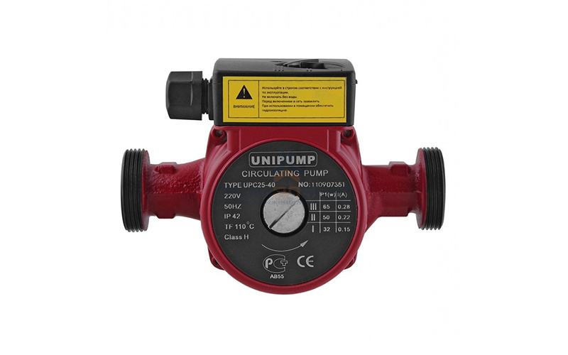 Насос циркуляционный UNIPUMP UPС 25-40 180 (0,06 кВт, Hmax 4 м, Qmax 58,3 л/мин, однофазный)