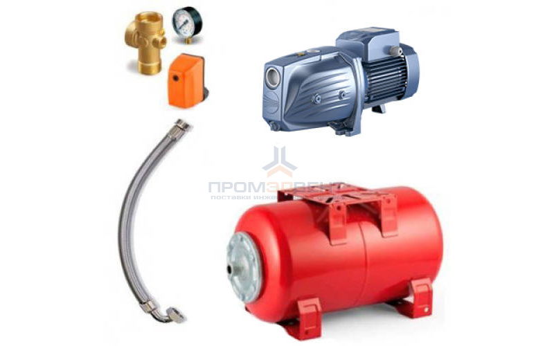 Насосная станция Pedrollo HYDROFRESH JSWm 3CH -N-50CL - 1,10кВт (Qmax 70 л/мин, 1x230В, с/х)