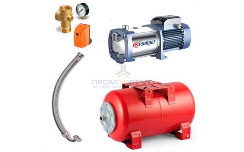 Насосная станция Pedrollo HYDROFRESH PLURIJETm 6/90-N-50CL - 1,10 кВт (Qmax 80 л/мин, 1x230В)