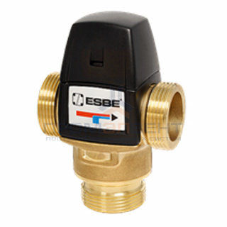 Клапан термостатический смесительный ESBE VTA522 - 1" (НР, PN10, темп.диапазон 20-43°C, KVS 3.2)