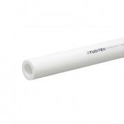 Труба полипропиленовая Fusitek SDR6 - 63x10.5 (PN20, Tmax 60°C, цвет белый, штанга 4м.)