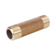 Удлинитель резьбовой STOUT - 1/2" длина 80 мм (НР/НР, латунь без покрытия)