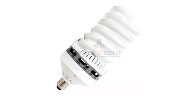 Лампа энергосберегающая ESL QL14 45W 6400K E27 спираль d83x195 холодная