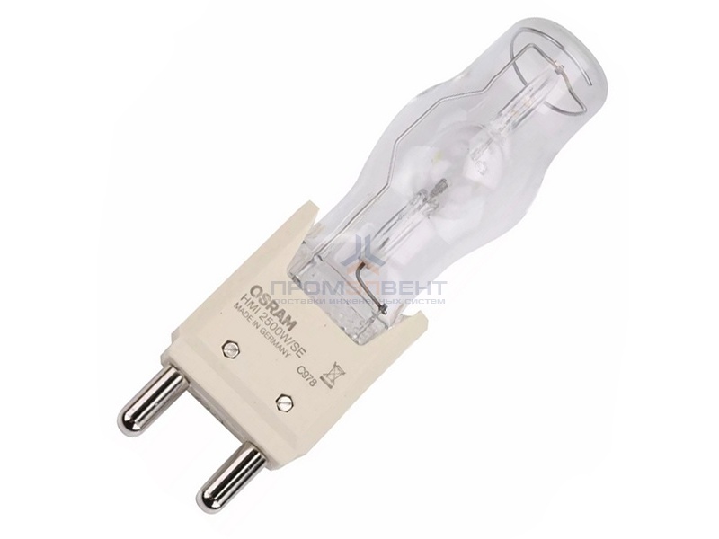 Лампа специальная металлогалогенная Osram HMI 2500W/SE XS G38 (BA2500SE HR/MSR2500 HR/CSR2500/SE/HR)