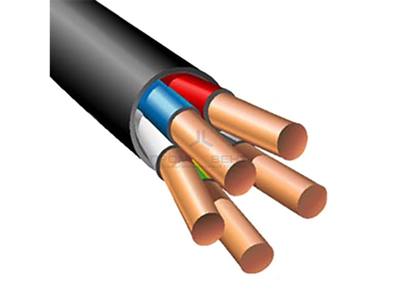 Кабель силовой ВВГнг(А) 5х4 ГОСТ 31996 (Электрокабель НН)