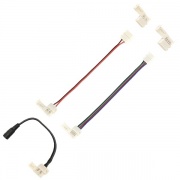 Комплект коннекторов для 8 мм MONO и RGB СД ленты 9шт в блистере IEK-eco
