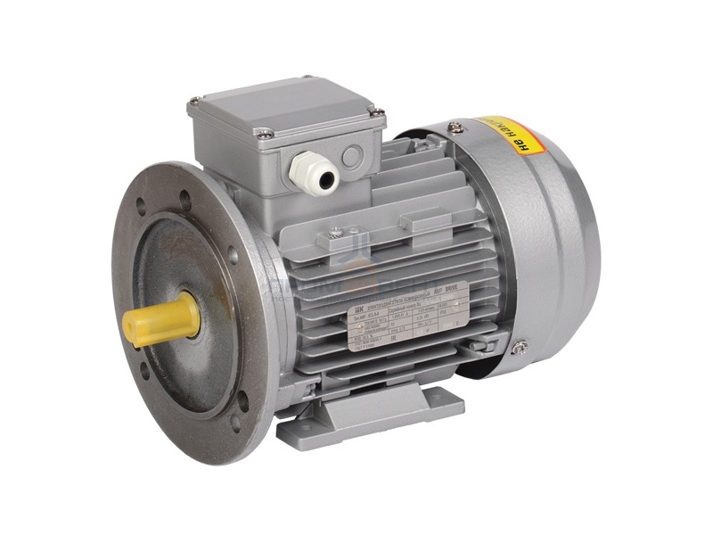 Электродвигатель асинхронный 3ф. АИР 63A4  380В 0,25кВт 1500об/мин (лапы + фланец) 2081 DRIVE IEK