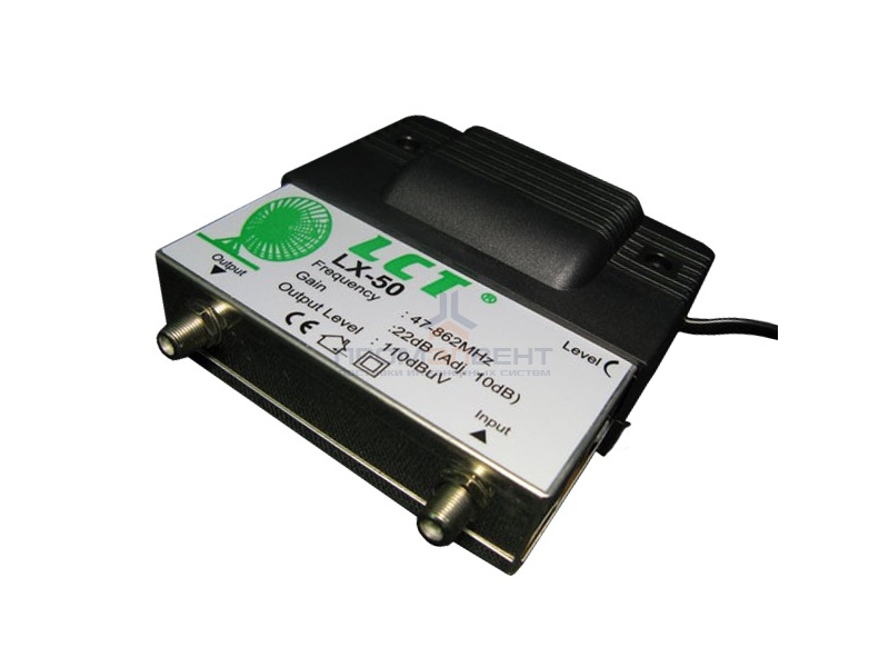 Усилитель квартира-коттедж 47…862 МГц G22 дБ выходной уровень 110 дБмкВ (2 канала)