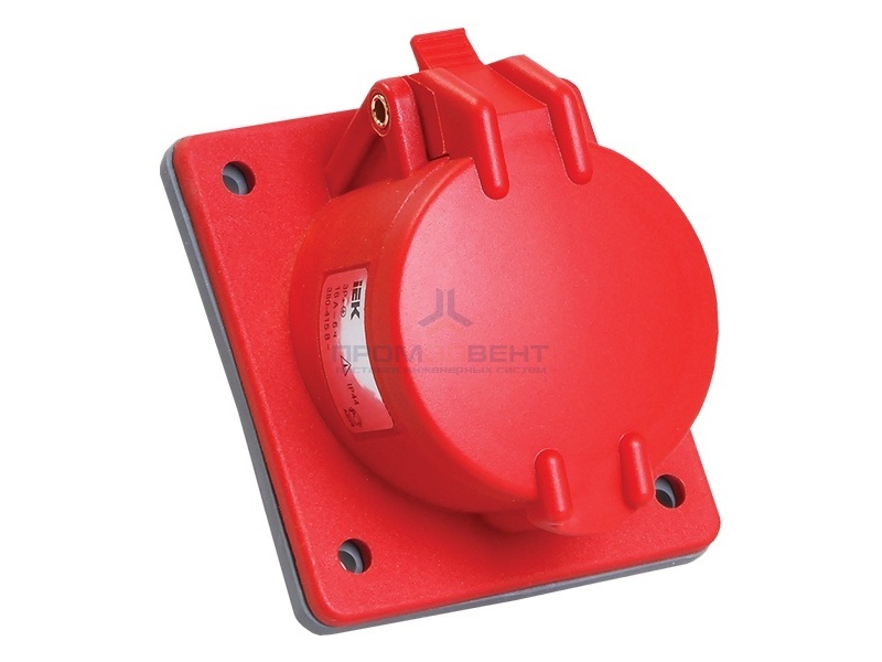 Розетка встраиваемая ССИ-414 16А-6ч/380-415В 3Р+PЕ IP44 MAGNUM ИЭК