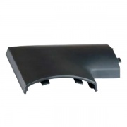 Угол плоский для напольного канала 75х17 мм APSP A, цвет чёрный