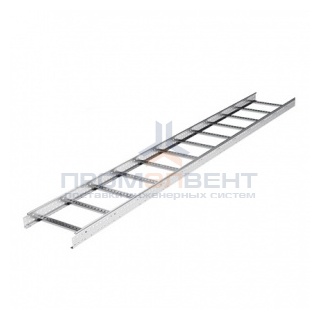 Лестничный лоток 100х300, L3000, нержавеющий