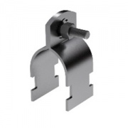 Разборный хомут для труб d 1/2, без изоляции