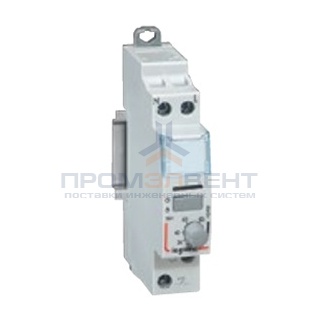 Импульсное реле Legrand CX3 230V 1F 16A бесшумное с задержкой откл. 5-60 мин.