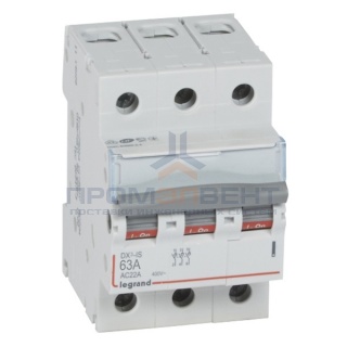 Модульный выключатель Legrand DX3 3П 63A