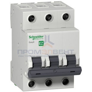 Автоматический выключатель Schneider Electric EASY 9 3П 20А С 4,5кА 400В (автомат)